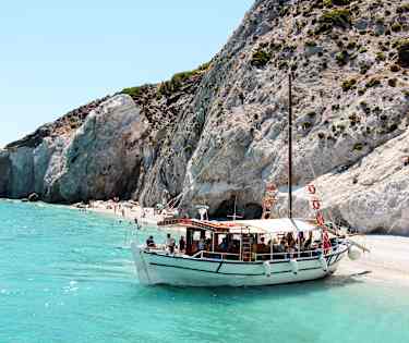 Strandsightseeing runt Skiathos