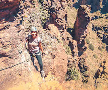 Adrenalin, natur, klättring och vandring!