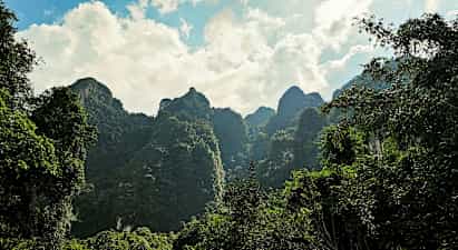 Khao Sok - mitt i regnskogen