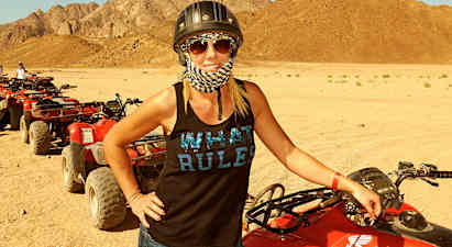 Quadsafari - på äventyr i öknen
