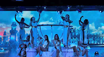 Sala Scala middag och show - utan transport