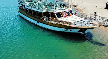 En dag till havs med familjen