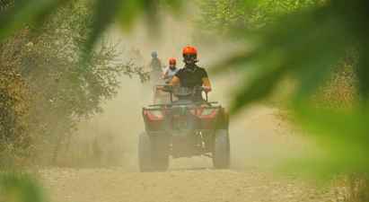 Offroad i Taurusbergen med Quad