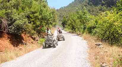 Offroad i Taurusbergen med Quad