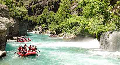 Rafting och Canyoning från Alanya