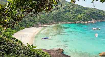 Similan Islands, de nio öarna