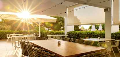 Bufférestaurangen på Mimosa