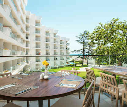 Hotellets bufférestaurang