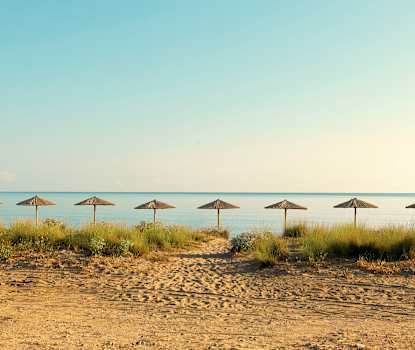 Gerani Beach vid hotellet
