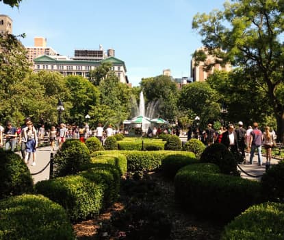Washington Square Park ligger endast 200 meter från hotellet
