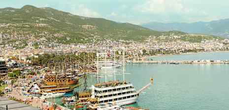 Hamnen i Alanya