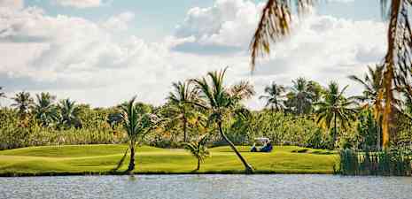 Punta Blanca Golf vid hotellet Barceló Bávaro Palace Deluxe.