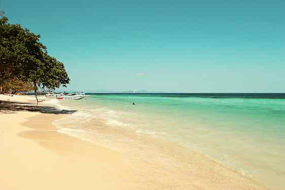 Koh Thalu på Koh Samet utanför Rayong Beach