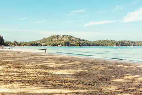 Stranden nedanför Sunwing Bangtao Beach