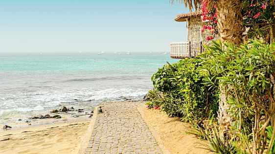 Strand på Kap Verde