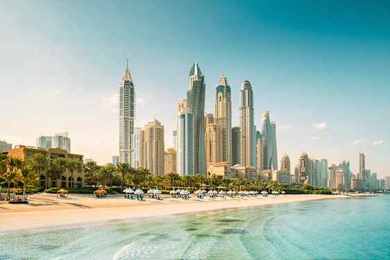 Utsikt över Dubai