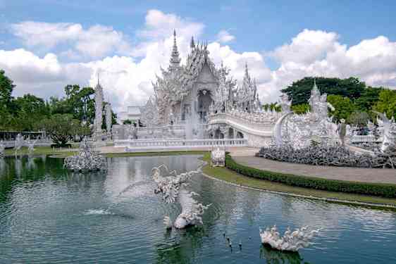 Tempel i Chiang Rai