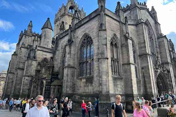 Här finns gott om vackra byggnader