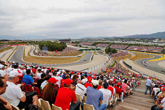 Formel-1 resa till spanien