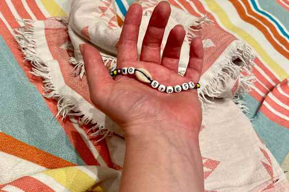 No stress! Ön lever verkligen upp till sitt motto. Foto: Privat