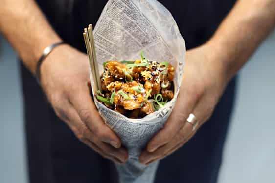 Korean fried chicken