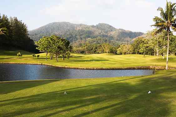 Golfa på Phuket