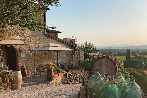Hus i Toscana