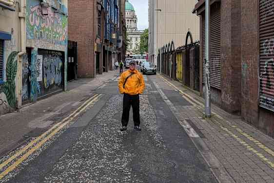 Gata i Belfast centrum