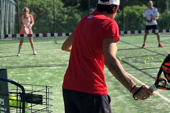 Padelspelare