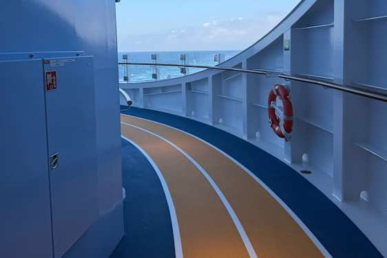 Löparbana ombord på Legend of The Seas