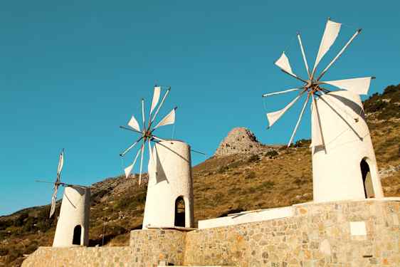 Lassithiplatån vindkvarnar