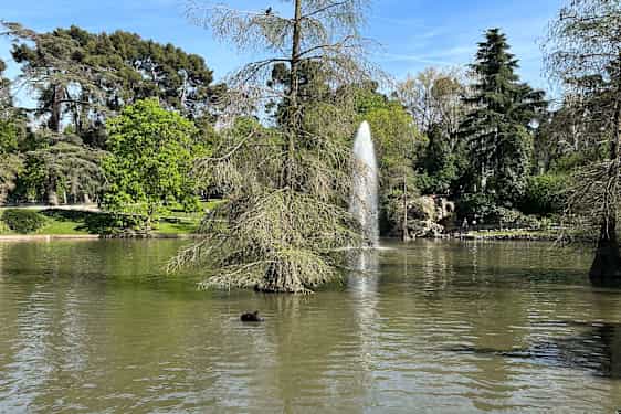 Buen Retiro-parken i Madrid