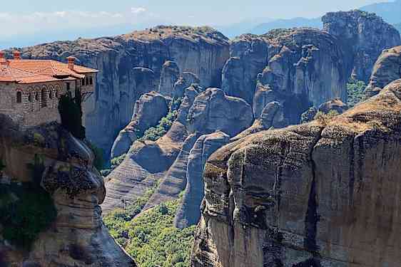 Helt magisk natur i Meteora