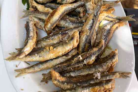 Grillad småfisk