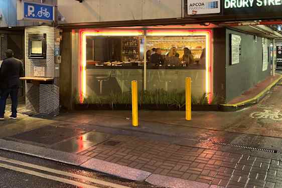 Utsidan av restaurangen Amy Austin