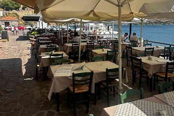 Mistral - restaurang på Lesbos