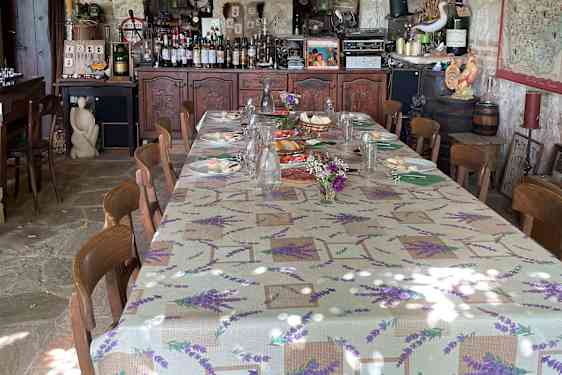 Dukat bord i bulgarisk stil