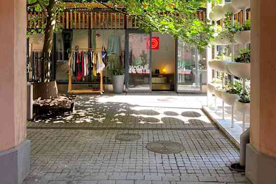 Shoppinggata i Helsingfors