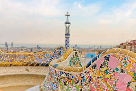 Gaudi Parken i Barcelona