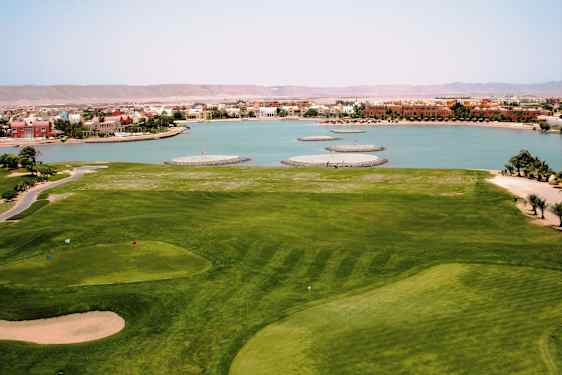 Golfbana i Egypten