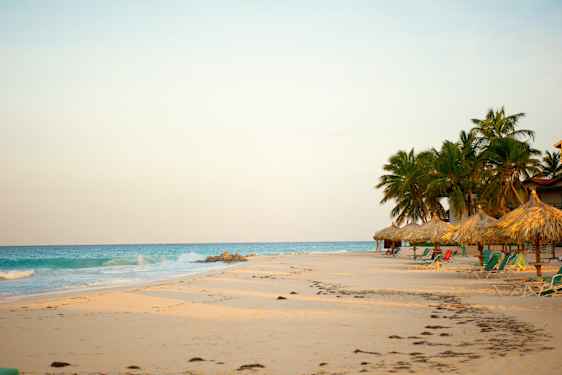 Strand på aruba