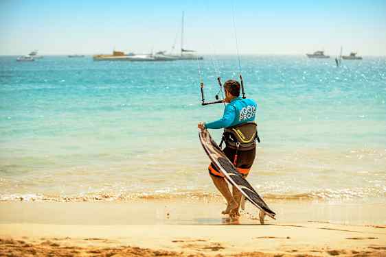 Kite surfare Santa Maria