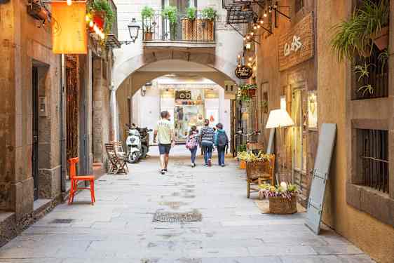 Shoppinggator i Barcelona