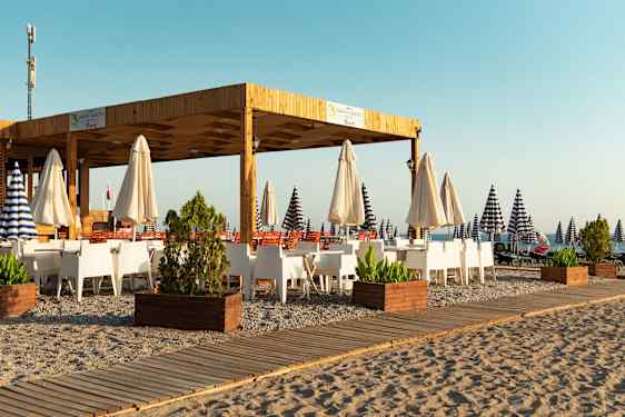 Strandrestaurang i Alanya