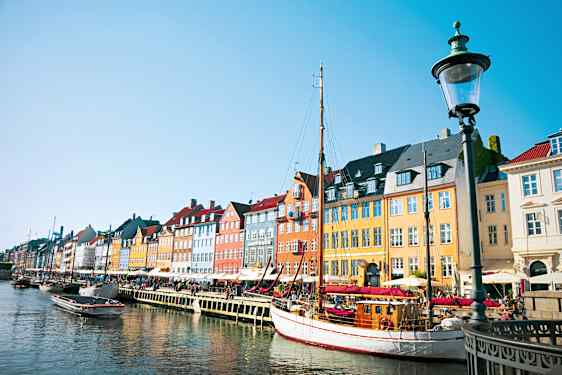 Nyhavn i Köpenhamn