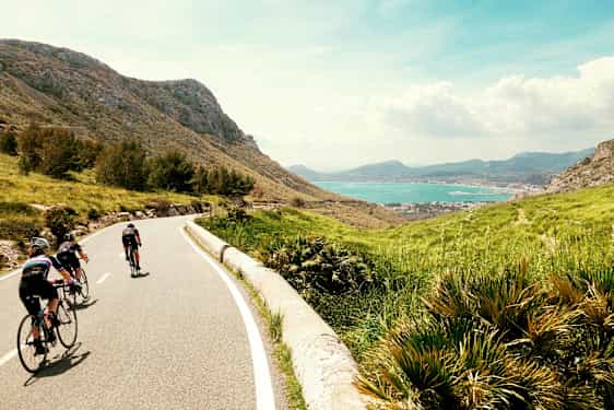 Cyklister på Mallorca