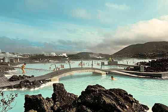 Blå lagunen på Island