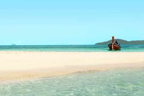Strand i Thailand