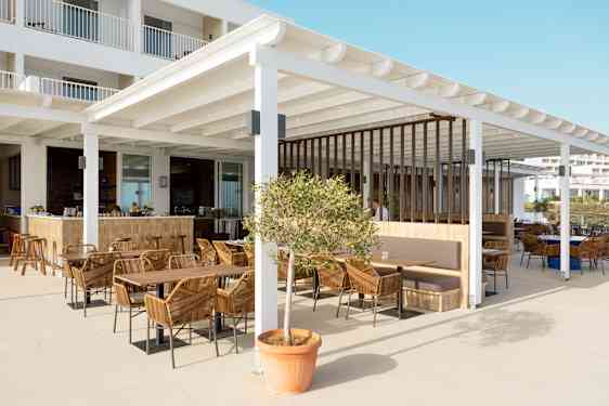 Restaurangen på Ocean Beach Club