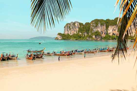 Strand i Thailand 